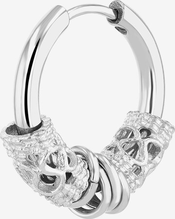 Akzent Earrings 'Malbec, langlebig' in Silver: front