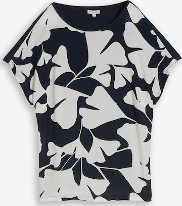 Tom Tailor Women + Tričko – modrá: přední strana