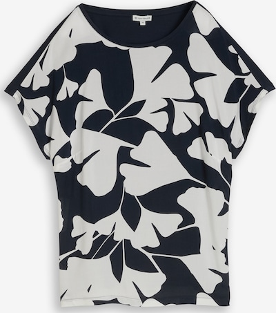 Tom Tailor Women + Paita värissä laivastonsininen / valkoinen, Tuotenäkymä