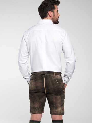 Regular Pantalon 'Lederhose Freud' SPIETH & WENSKY en marron