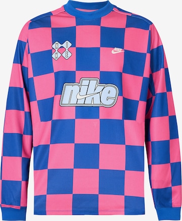 Nike Sportswear Mikina 'CLUB' - Modrá: predná strana
