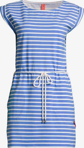 salzhaut Kleid 'Pappness' in Blau: Vorderseite