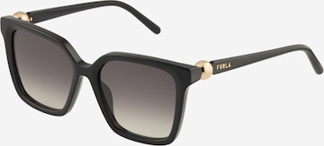 FURLA Okulary przeciwsłoneczne 'SFU888' w kolorze czarny: przód