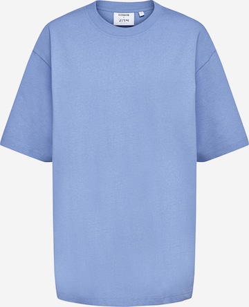 ABOUT YOU x VIAM Studio T-shirt 'Goal' i blå: framsida