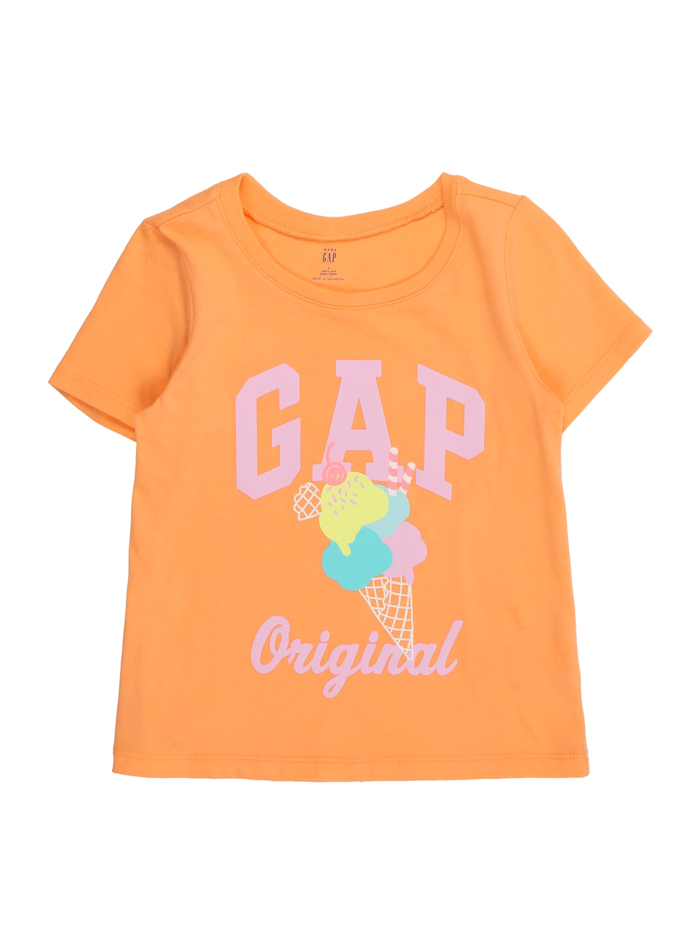 GAP - Camiseta en naranja: frente
