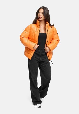 NAVAHOO Vinterjacka 'Eispracht 14' i orange