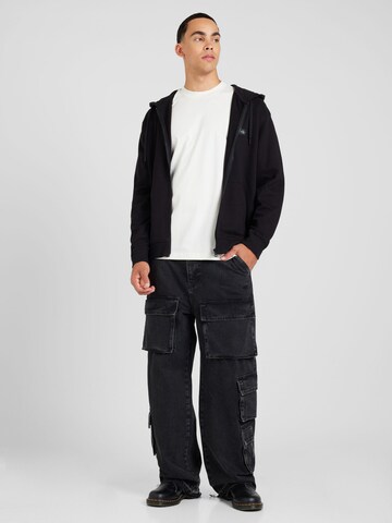 Calvin Klein Jeans Ζακέτα φούτερ σε μαύρο