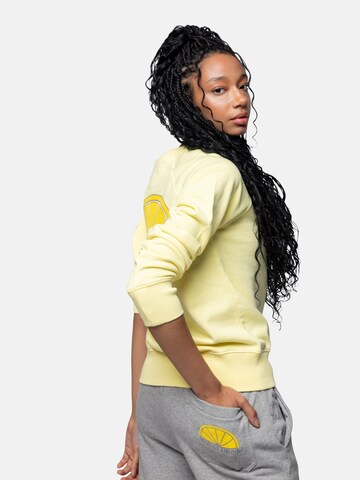 Acqua Limone Sweatshirt 'College Classic' i gul