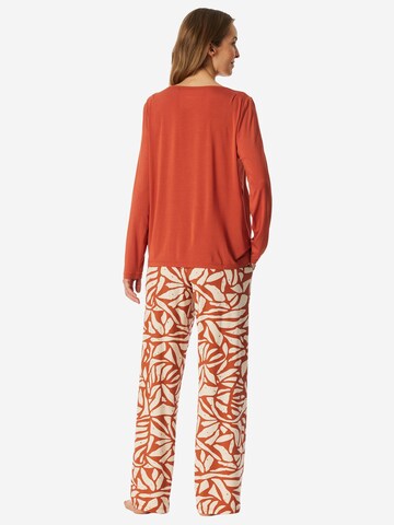 SCHIESSER Pajama ' Selected Premium ' in Red