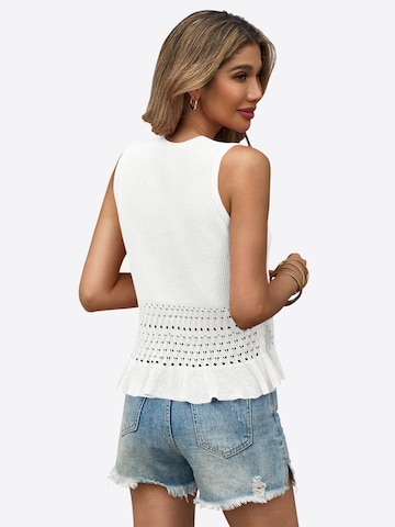 Imily Bela Вязаный топ в Белый