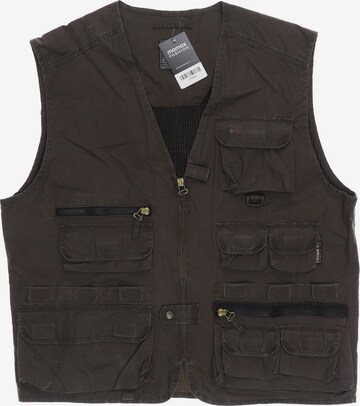 Think Pink Vest in L-XL in Brown: front