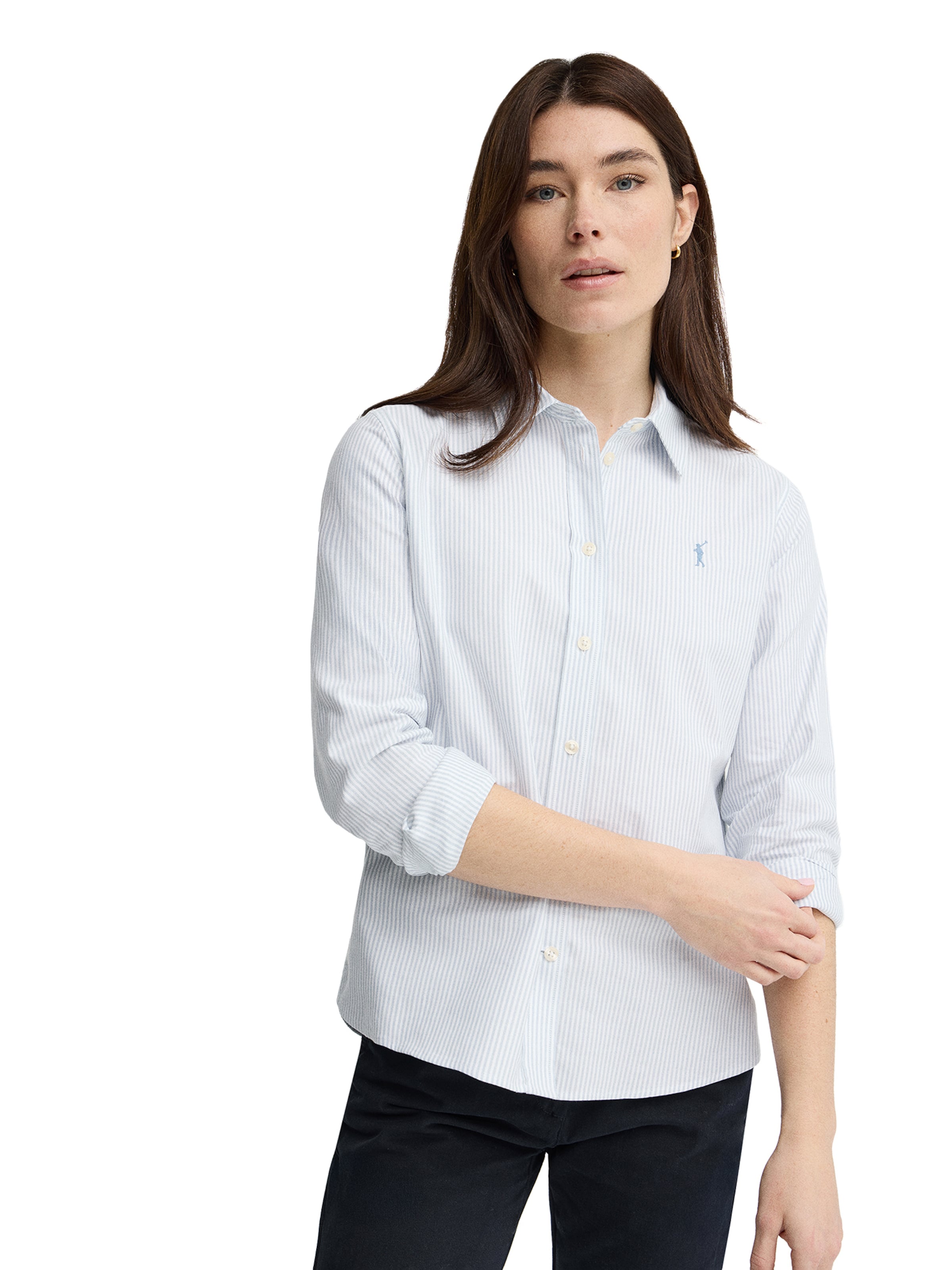 Polo Club Blouse in Blue: front