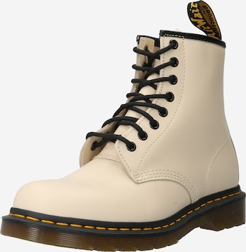 Dr. Martens Lace-up boots in Beige: front