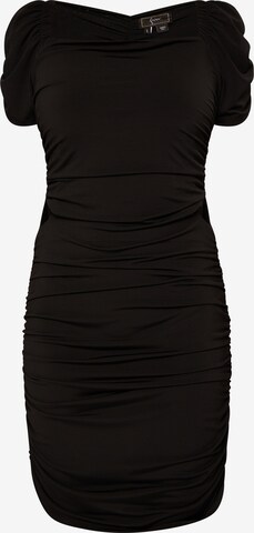 faina Cocktail Dress in Black: front