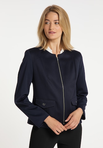 usha BLACK LABEL Between-Season Jacket in Blue: front