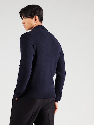 HECHTER PARIS Gebreid vest in Blauw