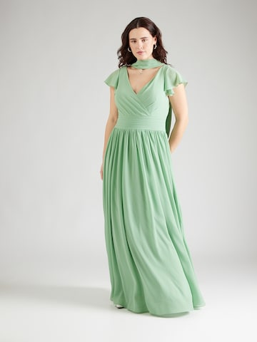 My Mascara Curves Estélyi ruhák - zöld: elől