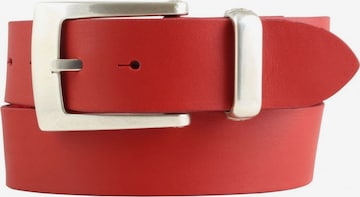 BELTINGER Gürtel 'Cagliaria' in Rot: Vorderseite