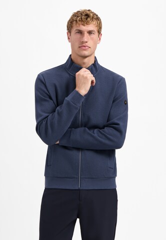 Veste de survêtement No Excess en bleu : devant