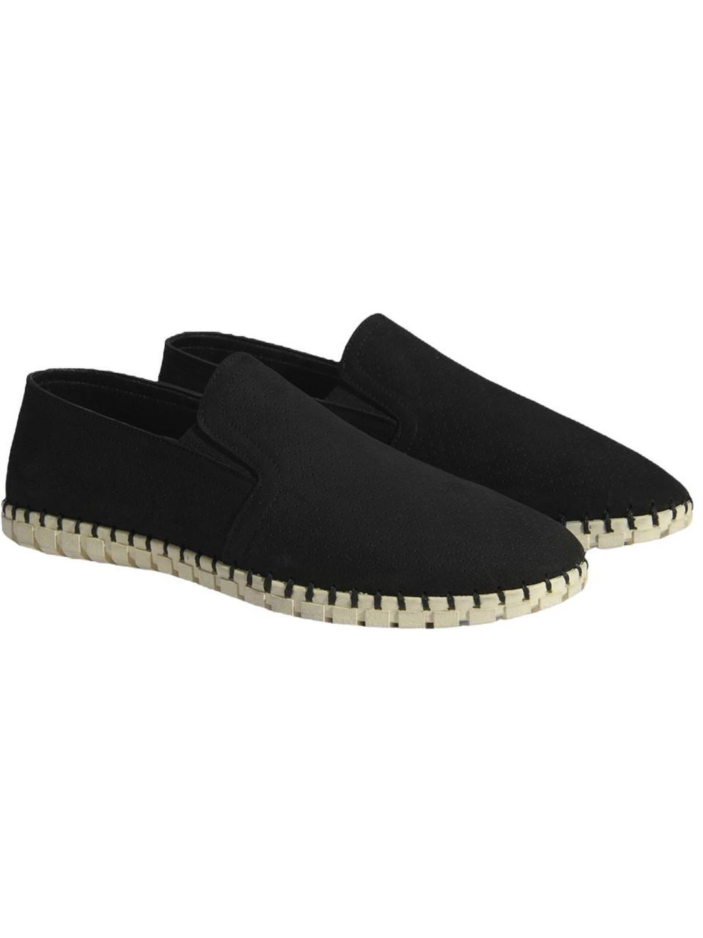 Desa Classic Flats 'Slip-Ons' in Black