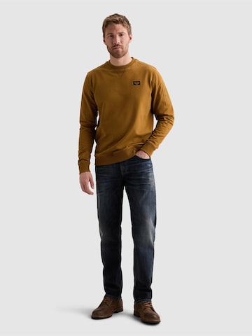 Sweat-shirt 'American Classic sweatshirt with flight pocket' PME Legend en marron