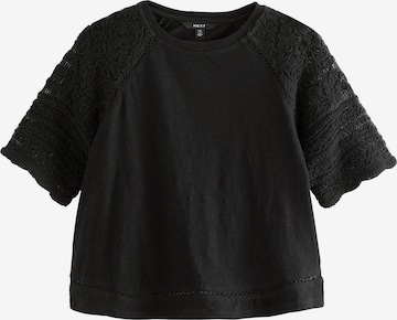 Next T-Shirt in Schwarz: Vorderseite