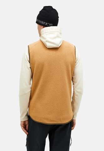 Gilet PEAK PERFORMANCE en marron