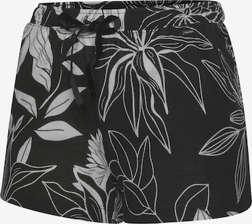 LASCANA Pajama Pants in Black