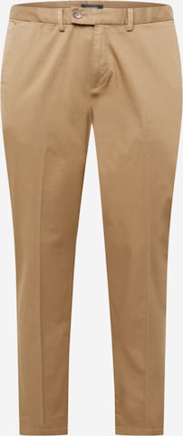 Coupe slim Pantalon chino ESPRIT en beige : devant