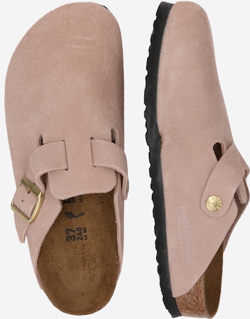 rozā BIRKENSTOCK Ādas čības 'Boston'