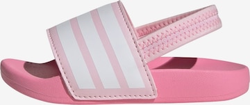 ADIDAS SPORTSWEAR Sandale 'Adilette' in Pink: Vorderseite