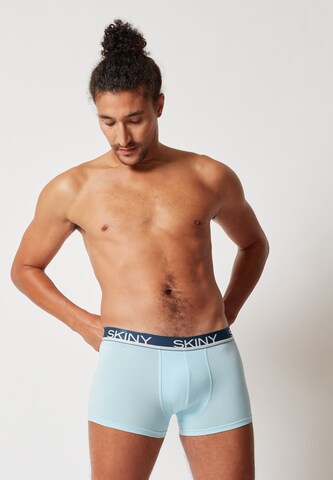 Skiny Boxershorts in Blauw: voorkant