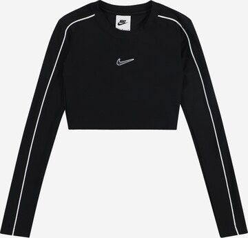 Nike Sportswear Μπλουζάκι σε μαύρο: μπροστά