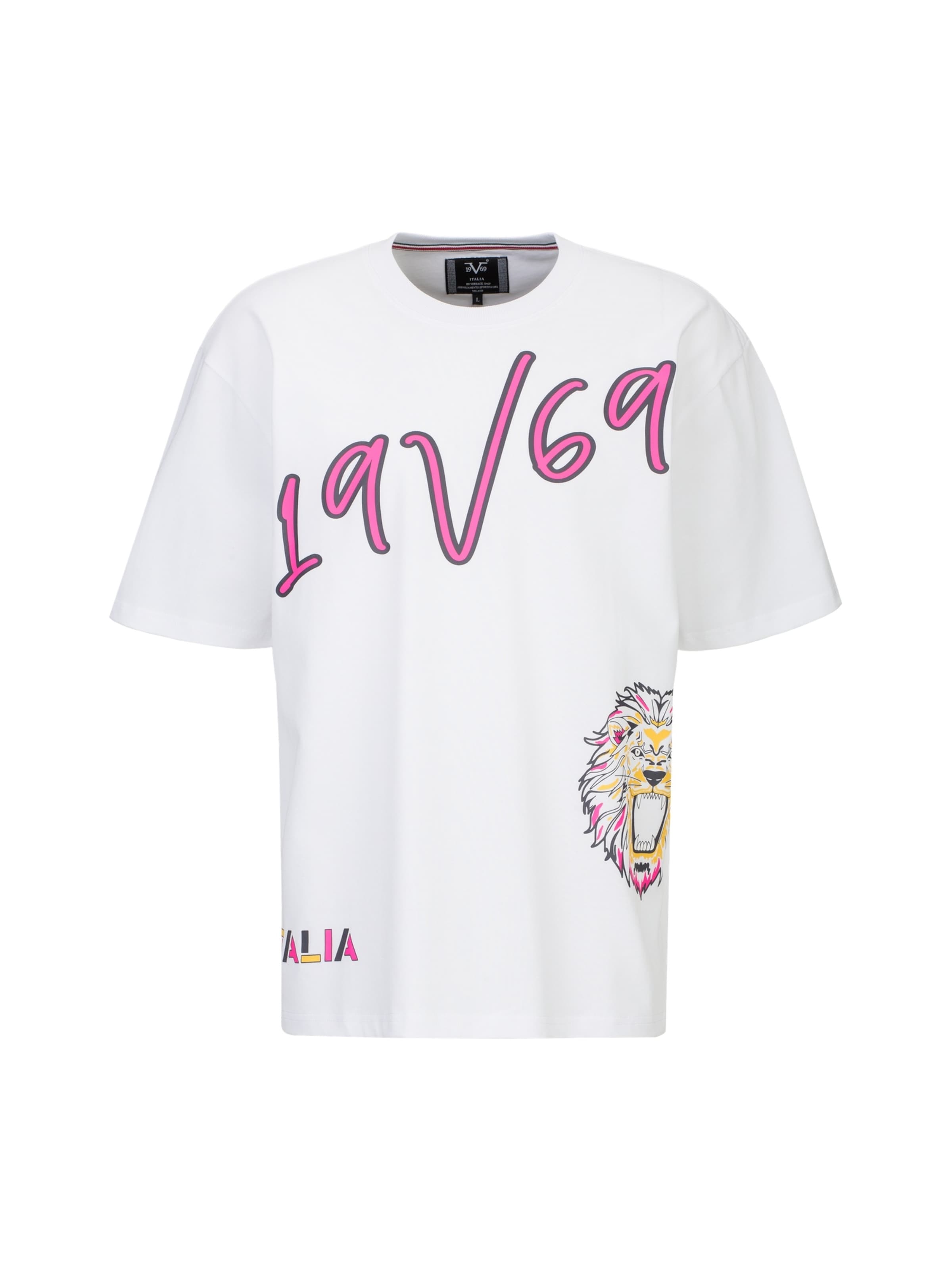 19V69 ITALIA Shirt in White: front
