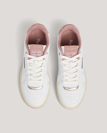 Pepe Jeans Sneaker 'Chester Medal' in Weiß