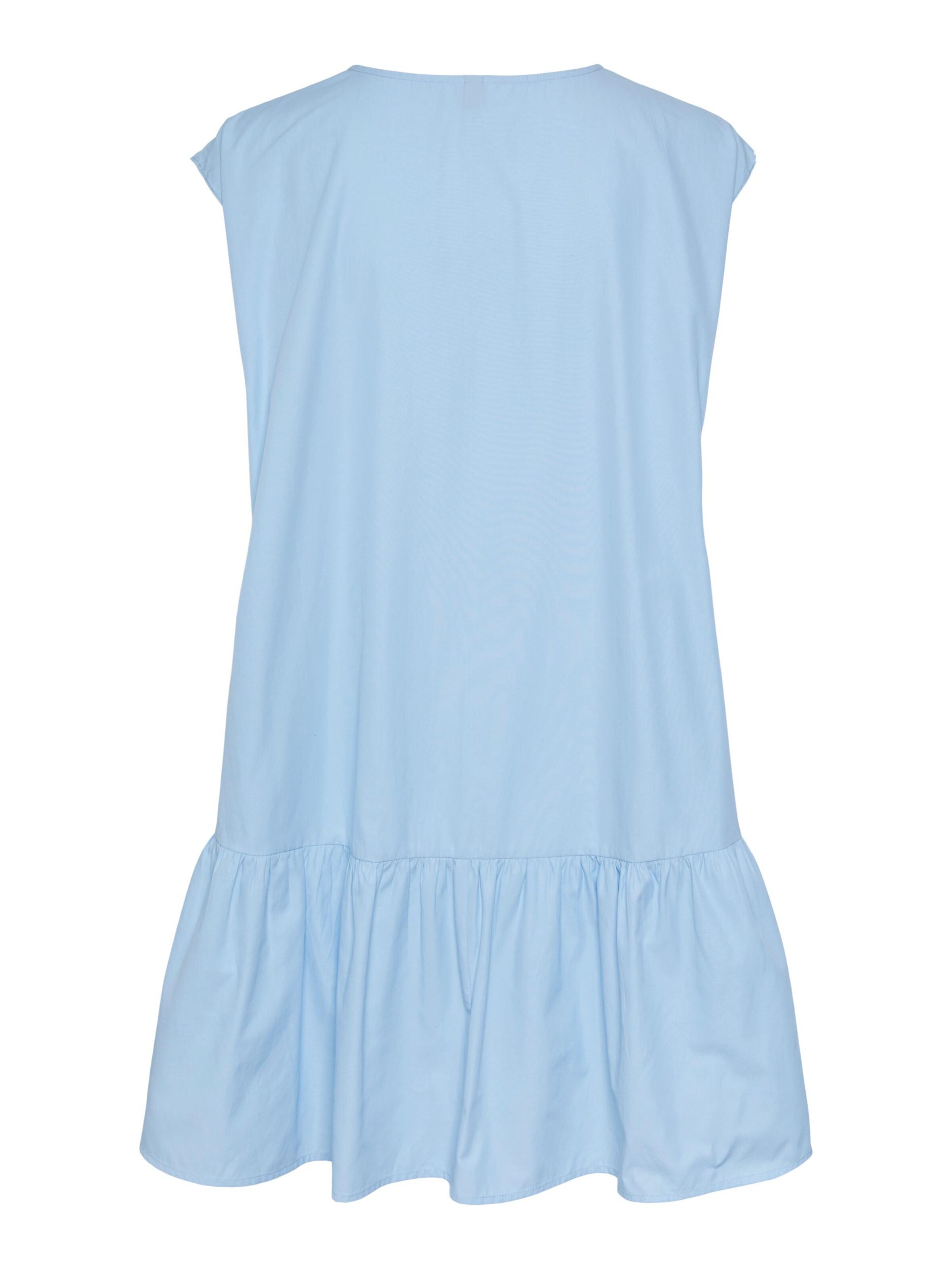 PIECES Рокля 'MUSTA' в синьо