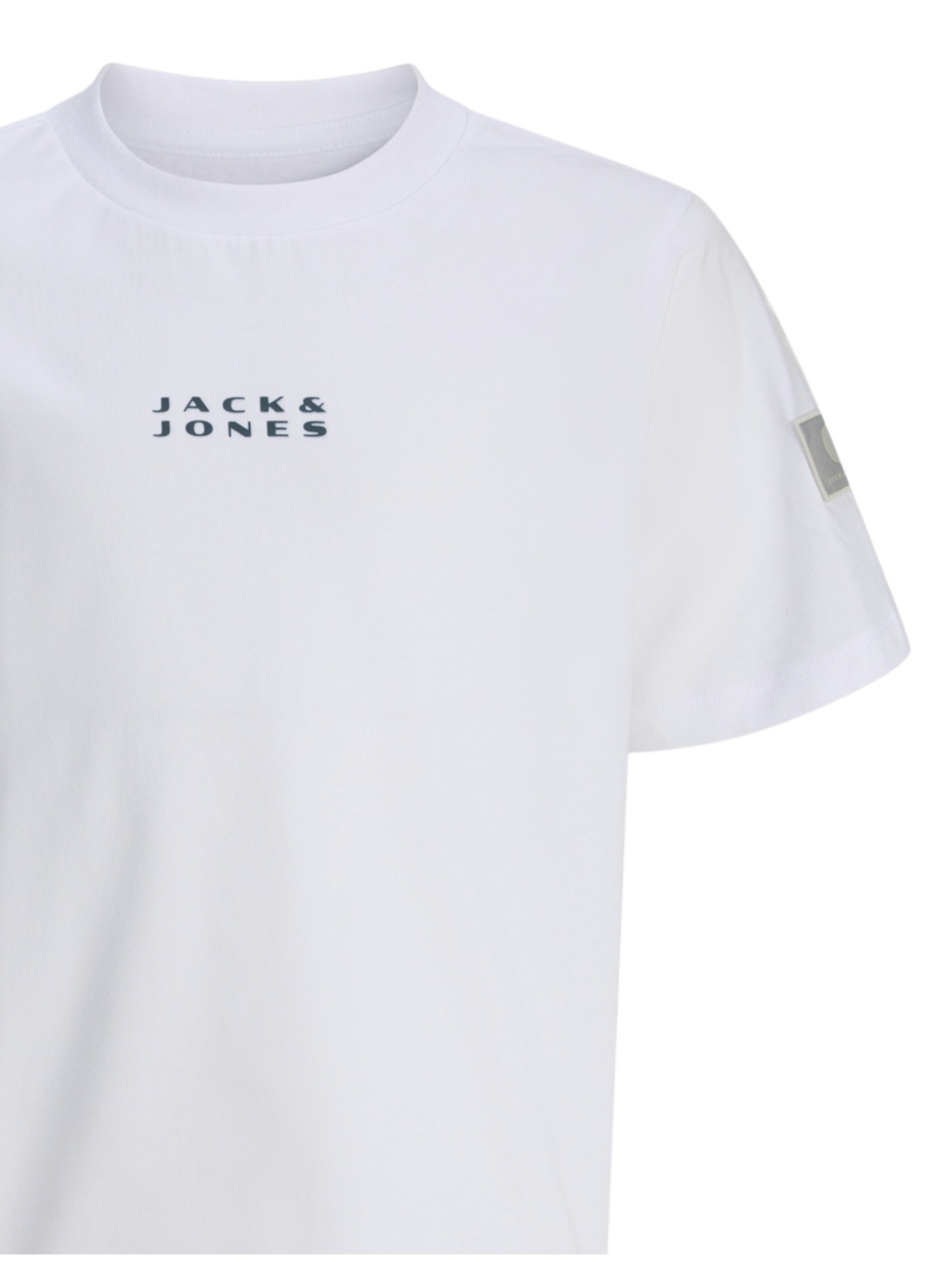 Jack & Jones Junior Shirt 'Point' in Weiß