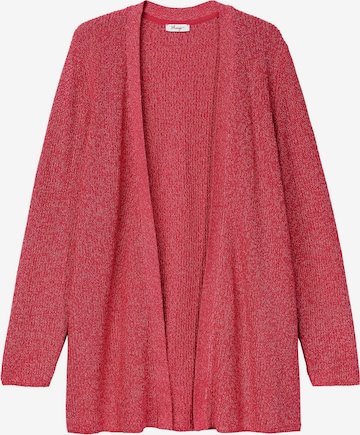 SHEEGO Knit cardigan in Pink: front