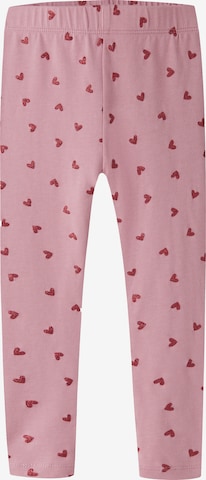 NAME IT Skinny Legginsy 'NMFVIVIAN' w kolorze fioletowy: przód