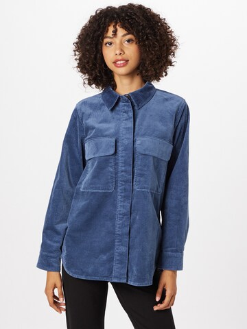 TOM TAILOR Bluse in Blau: predná strana