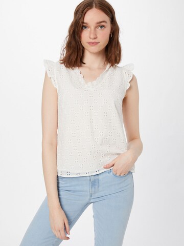 VILA Top 'LUSINA' in White: front