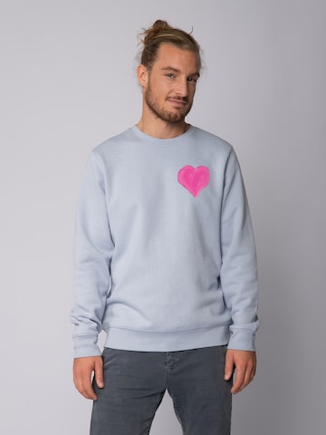 Watapparel Sweatshirt in Blue: front