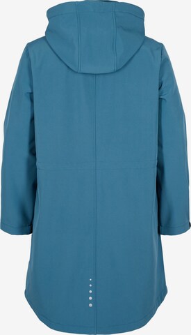 Zizzi Übergangsjacke 'Maura' in Blau