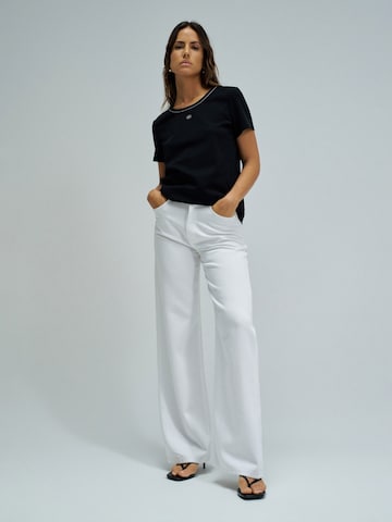 Salsa Jeans T-shirts in Schwarz
