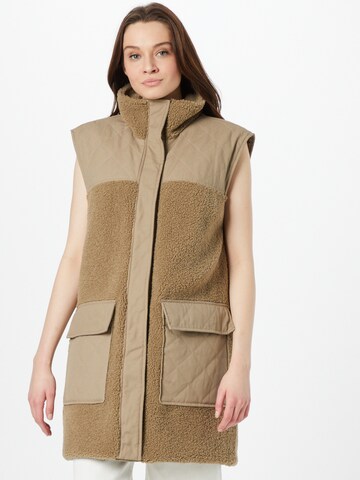 Gilet 'Enora' di Moves in verde: frontale