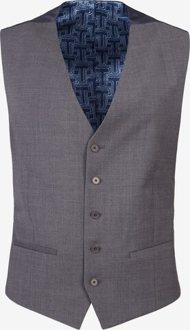 Gilet de costume Ted Baker en gris : devant