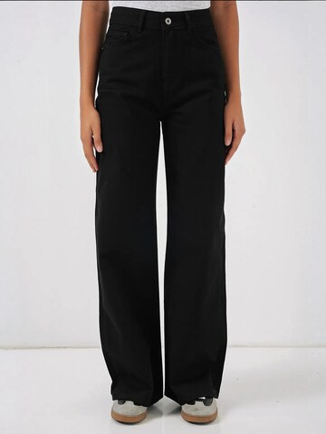 Bigdart - Regular Calças de ganga em preto: frente