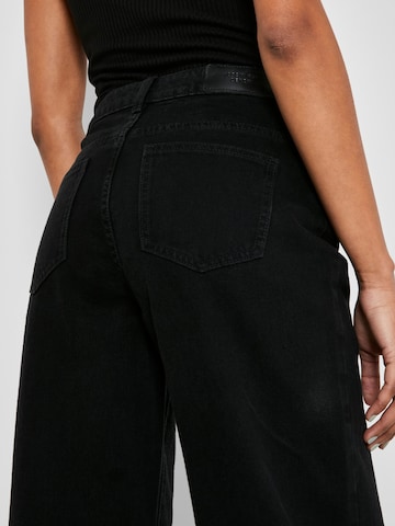 Noisy may Wide leg Jeans 'Amanda' i svart