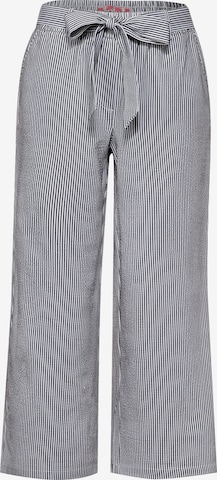CECIL Wide leg Trousers in Blue: front