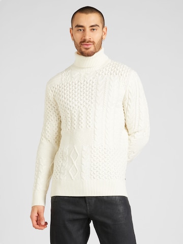 Matinique Sweater in White: front